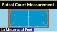 futsal court measurement | futsal court design | futsal court dimensions | futsal ground size