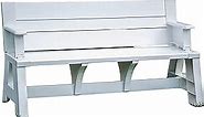 Premiere Products 5RCAT Resin Convert-A-Bench,White