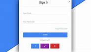 Signup Form on Modal with Bootstrap 4 | Pop Up Signin Form | Bootstrap Modal Login Form |Source file