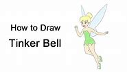 How to Draw Tinker Bell (Full Body)
