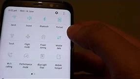 Samsung Galaxy S8: How to Enable / Disable Mobile Data