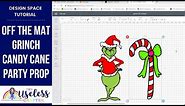 DIY Candy Cane & Grinch Christmas Decor in Design Space for the Cricut Maker | The Useless Crafter