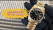 Unboxing Rolex Day-Date 40MM Yellow Gold Black Motif Dial M228238-0007