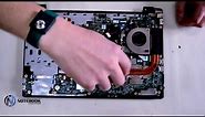 Acer Aspire V5-551G - Disassembly and cleaning