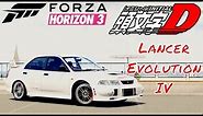 Forza Horizon 3 Initial D Mitsubishi Evolution Lancer IV