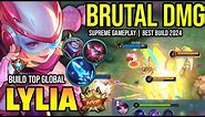LYLIA BEST BUILD 2024 | BUILD TOP GLOBAL LYLIA GAMEPLAY | MOBILE LEGENDS✓