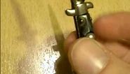 Rare INOX miniature stiletto / italian switchblade