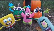 Spongebob Adventures/ Halloween pumpkin painting!