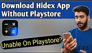 How to download hide calculator app - Hidex without Playstore | Hide calculator app - Hidex 2020