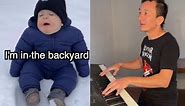 MUSICAL MEMES: Click link in bio to book for your live event. #evententertainment #liveentertainment #comedy #musical #piano #Baby #babble