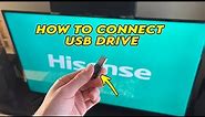 How to Connect USB Drive on Your Hisense TV