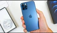 iPhone 12 Pro Unboxing & First Impressions! (Pacific Blue) What's New?