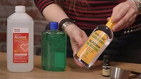 Make Your Own Hand Sanitizer