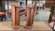 X50 Speaker Stands in Solid Oak: In the Workshop with Hi Fi Racks