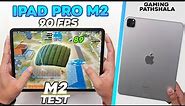 iPad PRO M2 (2022) - 90 FPS PUBG Test with FPS 🔥 (TRUE Gaming Device)