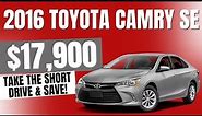 Used 2016 Toyota Camry SE For Sale | Toyota of Selma