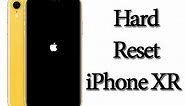How to Hard Reset iPhone XR - A Simple Guide