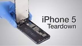 iPhone 5 Teardown - Step by step complete disassembly directions