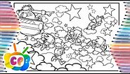 SONIC the hedgehog coloring / How to draw Sonic / Sonic coloring book