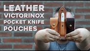 Wet Molding Leather and Making Pouches for Victorinox Swiss Army Knives