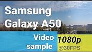Samsung Galaxy A50 1080p video sample