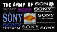 the army of SONY LOGOS