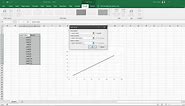 How to Make a Graph on Excel With X & Y Coordinates | How to Make a Scatter Plot in Excel