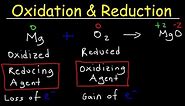 Oxidation and Reduction Reactions - Basic Introduction