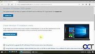 Using the Windows Update Assistant to Manually Install Updates