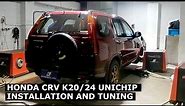 Honda CRV Unichip ECU Remap Installation and Dyno Tuning