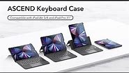 iPad Air 5/4 and Pro 11” Ascend Keyboard Case