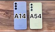 Samsung Galaxy A14 vs Samsung Galaxy A54