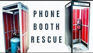 Phone Booth Restoration RESCUE - convert an old payphone to VOIP and use it in your shop or office!