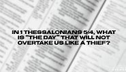 1 Thessalonians 5:4 with Jan Markell