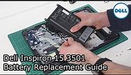Dell Inspiron 15 3501 - Battery Replacement Guide