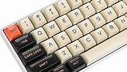 150-Key Carbon Keycaps ASA Profile PBT Key Cap Set for Cherry Mx Gateron Kailh Switch 60% 65% TKL Keyboards (ASA/Carbon)