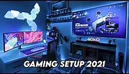 Gaming Setup / Room Tour! - 2021 - Ultimate Small Room Setup!