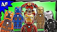 Lego IRON MAN Complete MARK ARMOR SUITS Minifigure Collection