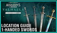 Assassin's Creed Valhalla: The Siege of Paris One-Handed Swords Location Guide