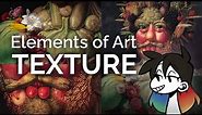 TEXTURE: Element of Art Explained in 7 minutes (funny!)