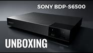 Sony Blu-ray 3D Player 4K UHD Upscale BDP-S6500 Unboxing (2016)