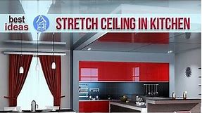 💗 Stretch ceilings in the kitchen - 30 Ceiling Design Ideas