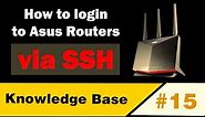 How to use SSH for Asus Wireless Routers [KB Ep15]