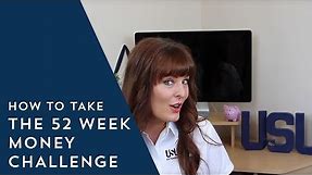 How to Take the 52 Week Money Challenge