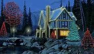3D Christmas Cottage Screensaver