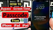 Screen Time Passcode | How to Bypass/Change the Screen Time Passcode? [iPhone/iPad Solved]