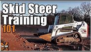 How to Operate a Bobcat // Skid Steer Training