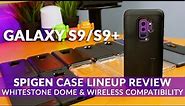 GALAXY S9/S9+ Spigen Case Lineup Review + Whitestone Dome Glass Compatibility