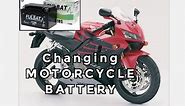 Changing Battery of CBR 600rr