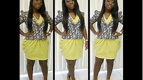 Outfit of the Day: Lime Green Dress and Ankara Pint Blazer